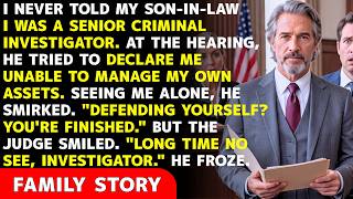 "Defending Yourself? You're Finished!" My Son-in-Law Mocked—Then the Judge Called Me "Investigator" screenshot 1