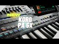 New Korg PA5X Arranger Keyboard