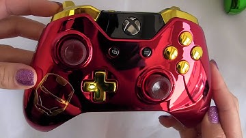 IRON MAN + HULK THEMED XBOX ONE CONTROLLER