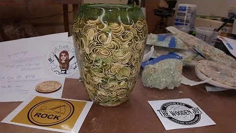 Pistachio Shells and Resin