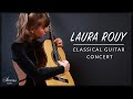 Laura rouy  classical guitar concert  dyens dowland brassens moari  siccas guitars