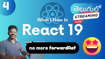 Part-4: React 19 Features Practical Examples Explained In Telugu #VenkateshMogili #WebGuru