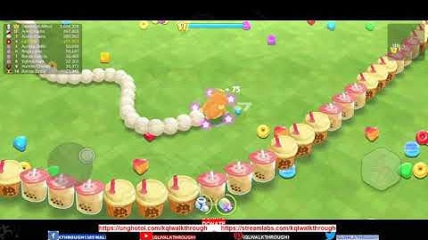 Sweet Crossing: Snake.io (Android/IOS) Gameplay KQL Walkthrough - Unlucky Day