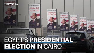 Incumbent President Abdel Fattah el Sisi is favoured to win