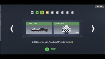 Kill 10 enemies with pistols in mp matches ,  call of duty mobile small arms , kondaya gaming