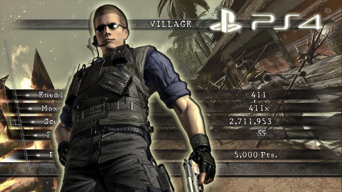 RESIDENT EVIL 5 GOLD EDITION ALL MERCENARIES SOLO CHRIS REDFIELD SAFARI –  SS RANK 