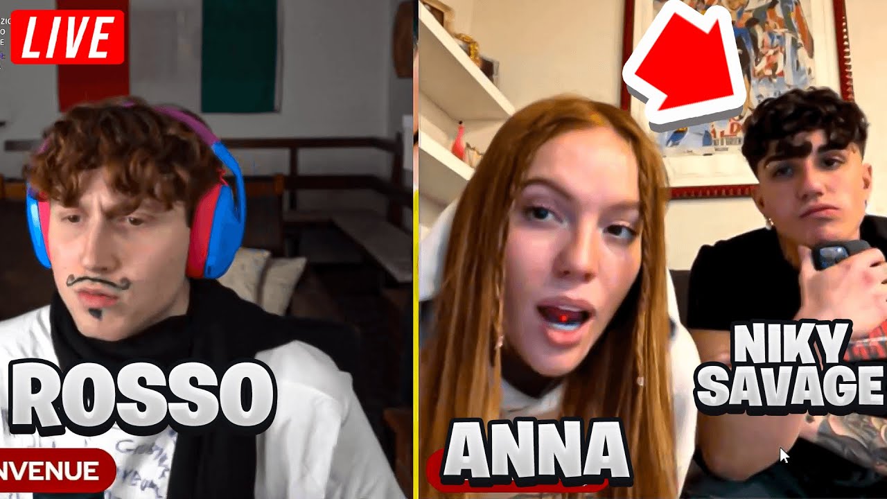 Niky Savage E Anna Ciati Ospiti Dal Rosso YouTube