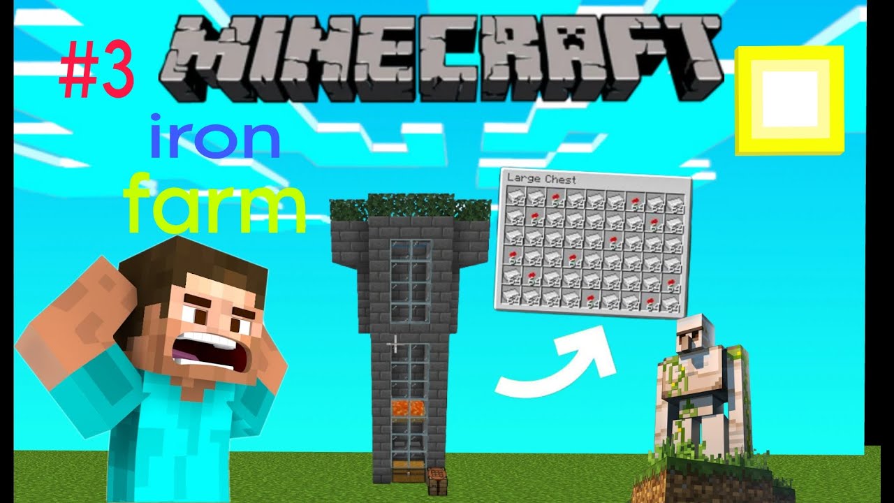Finally I make iron farm in Minecraft 1.20 survival siries part 3 🙃 ...