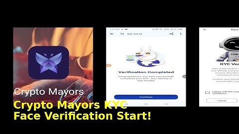 🚀 Crypto Mayors ICE Project | KYC Face Verification Start – Hurry Up! 😨