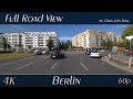 Berlin, Germany: Westend, Charlottenburg - Theodor-Heuss-Platz, Kaiserdamm, Bismarkstraße - 4K UHD