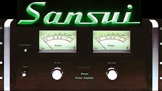 BA-5000 Sansui Power Amplifier. The Best Ever? Old Vintage Stereo Repair Restoration Testing.