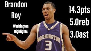 Brandon Roy Washington(College) Highlights