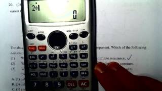 Physics 2008 HKAL MC 15 A