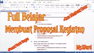 Cara Membuat Proposal Kegiatan Baksos