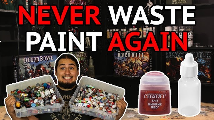 How do you deal with citadel paint pots? : r/minipainting
