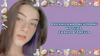 Organizando o meu celular  com o tema Charli D’melio screenshot 3