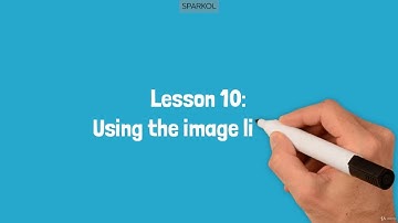 Using the image library  VideoScribe  Creating Animated Videos