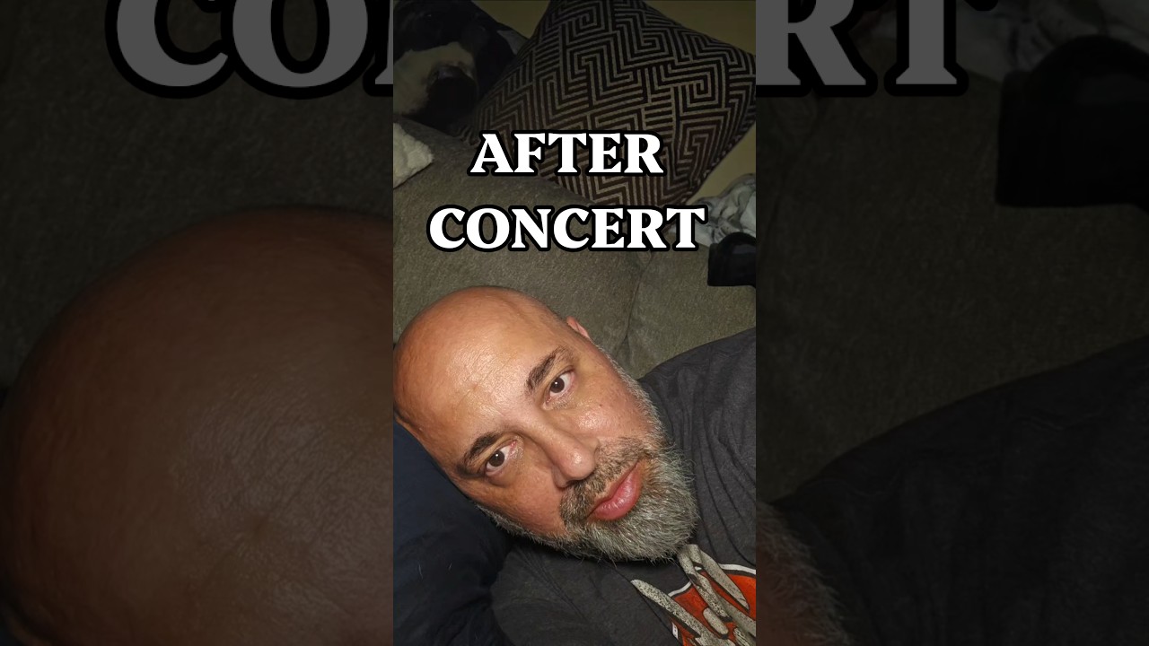 AFTER CONCERT #genx #80s #concert #heavymetal #danregancomedy