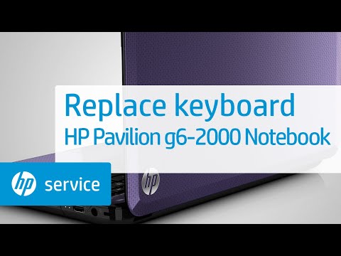 Replace the keyboard | HP Pavilion g6-2000 Notebook | HP hqdefault