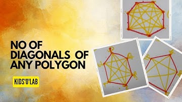 Tricks to find Number of diagonals of any polygon