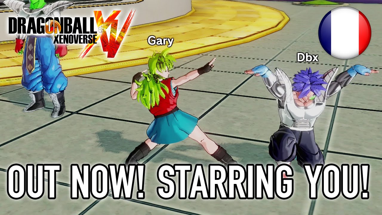 Dragon Ball Xenoverse - PS3/PS4/X360/XB1/Steam - Out NOW! Starring YOU (French Trailer)