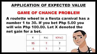 GAME OF CHANCE PROBLEM || APPLICATION OF EXPECTED VALUE || PROBILITY AND STATISTICS screenshot 5