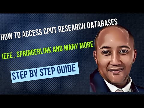 How to login to the CPUT library for research Databases