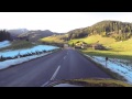 Driving to Braies