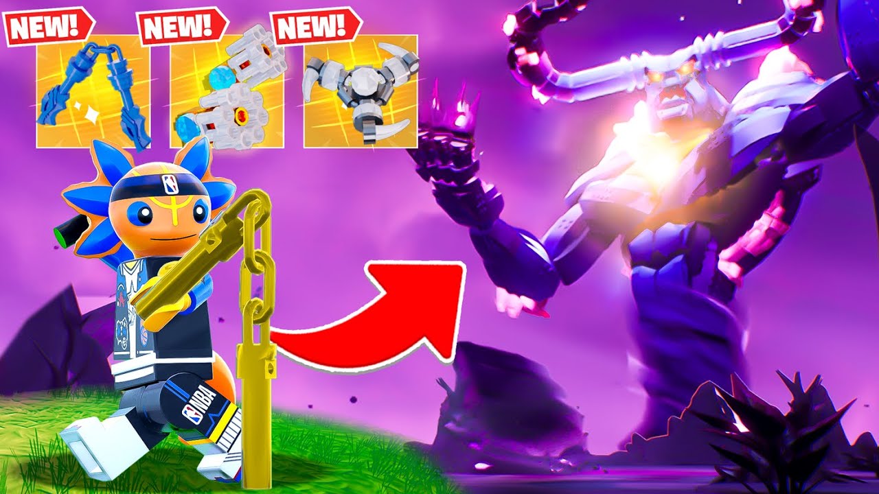 Defeating the Storm King Just Got SO EASY.. (NINJAGO ITEMS)