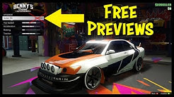 How To Preview All Benny's Customization for Free on Any Car in GTA Online! 