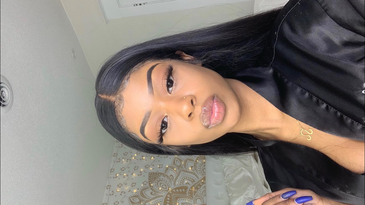 My Everyday Makeup & Straight Hair Routine | Ft. ISEE HAIR