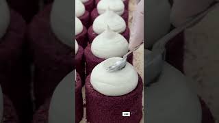 Blueberry Velvet Cake 🫐✨