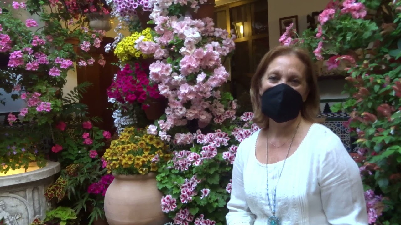 Los patios de Córdoba cumplen cien años  de estar en concurso por su belleza natural