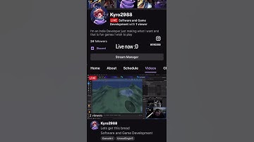 Live on twitch now, come check it out #gamedev