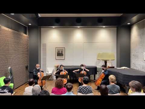 G.Goltermann : Religioso for four cellos     ゴルターマン:レリジオーソ