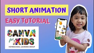 Canva For Kids: Short Animation Tutorial