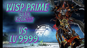 [Warframe] Wisp Prime DESTROYS Solo Steel Path Void Cascade Level Cap ⚡🔥 | Warframe Lv 9999