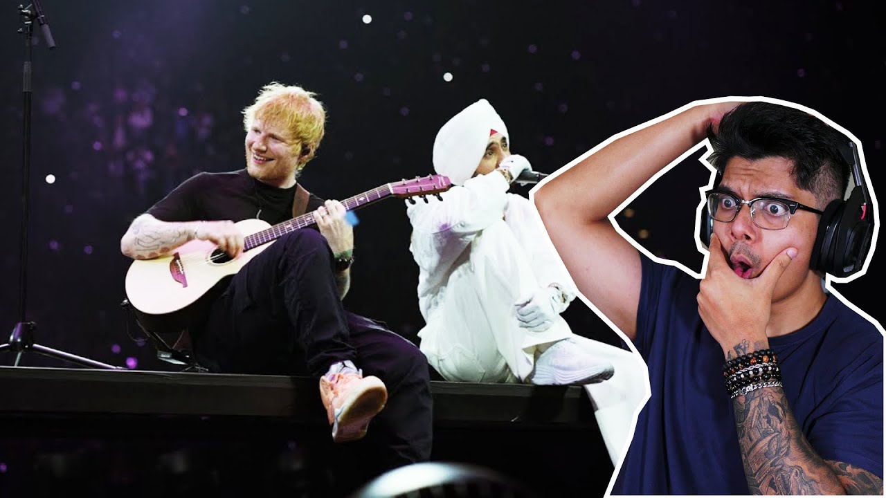 Ed Sheeran & Diljit Dosanjh - Shape of You x Naina [REACTION]