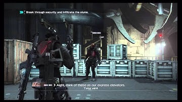 Binary Domain - Chap 1 Hit and Run: Tanker, Assault Vitals Boost, Dan Nanomachines Upgrade Xbox 360