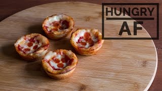 Deep Dish Pizza Bites | Hungry AF