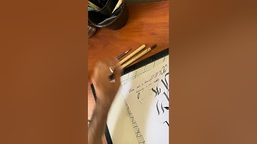 ASMR Handwriting practice - Cursive Script Palmer Method No Talking