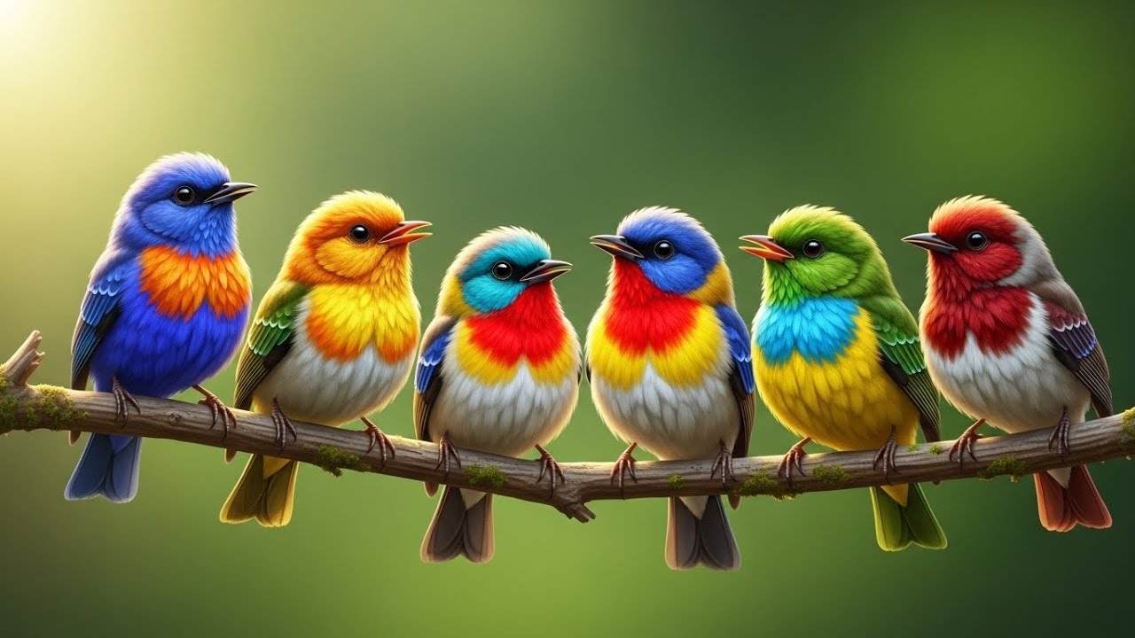 Morning Forest Bird Music 🕊️ Peaceful Bird Chirping & Relaxing Nature ...