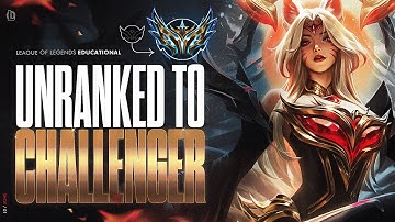 FULLY EDUCATIONAL UNRANKED TO CHALLENGER - AHRI