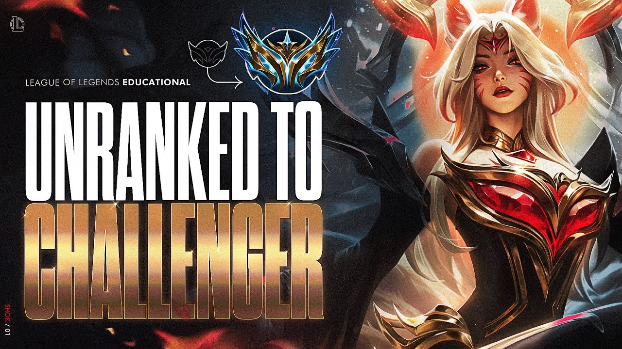 FULLY EDUCATIONAL UNRANKED TO CHALLENGER - AHRI