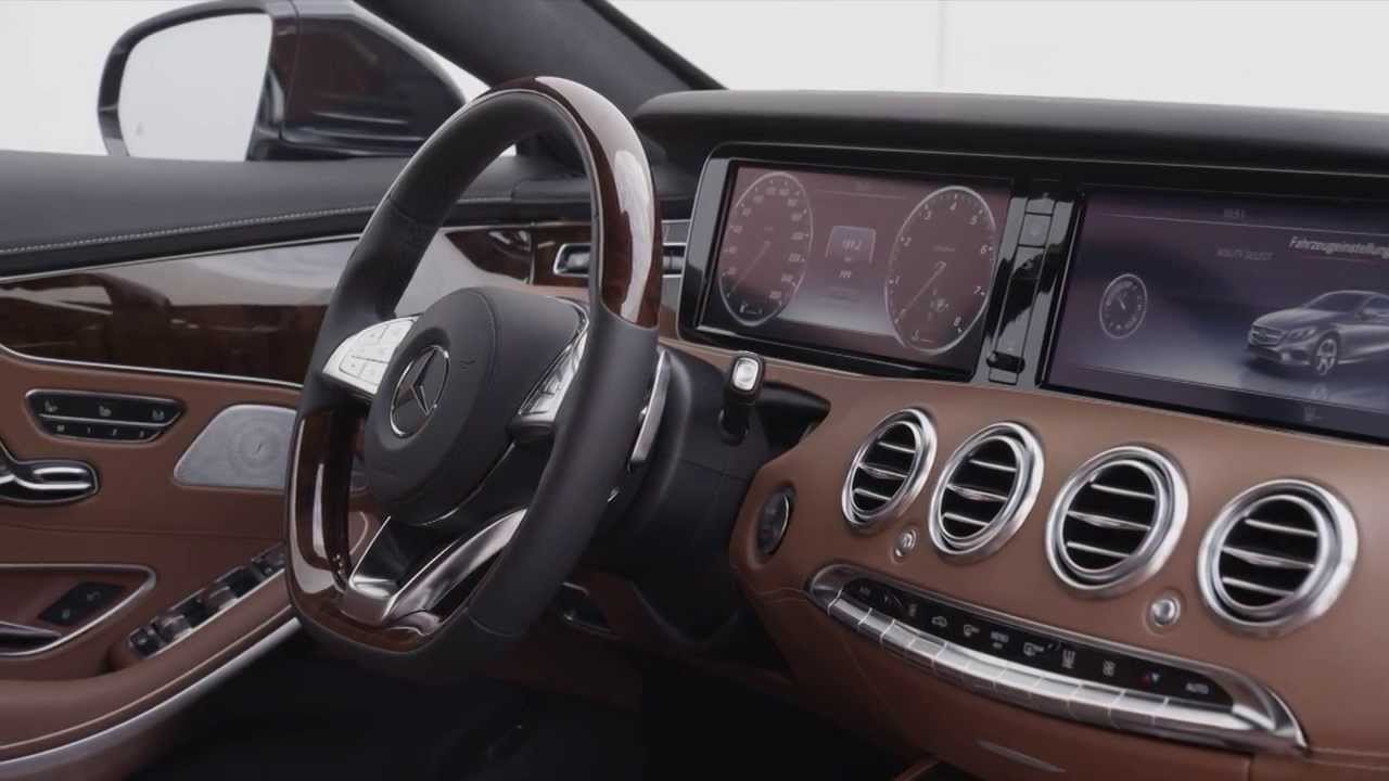 2014 Mercedes S Class Coupe S500 Interior Footage