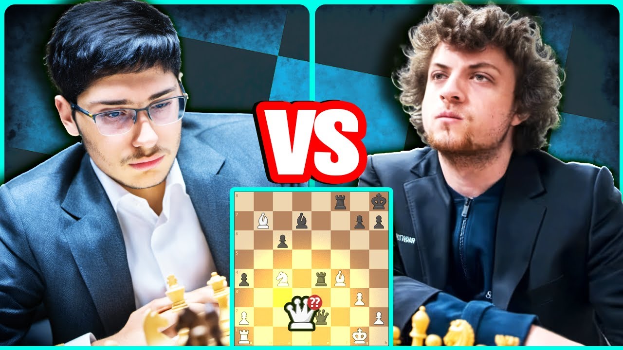 Hans Niemann plays Alireza Firouzja (FIDE #1 Blitz) in a 23 game