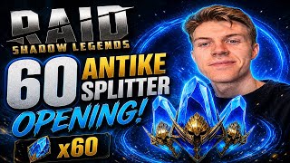 60 Antike Splitter geöffnet! Raid Shadow Legends Splitter Opening