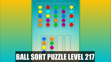 Ball Sorting Puzzle Game Level 217 | Ball Sort Puzzle Level 217 | GamingOn