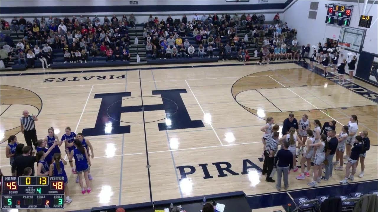Hudson vs. Gladbrook Reinbeck Varsity Girls' Basketball YouTube