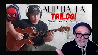 ALIP BA TA | TRILOGI - NgopaDidaPurtuSamjat | REACTION by @GianniBravoSka